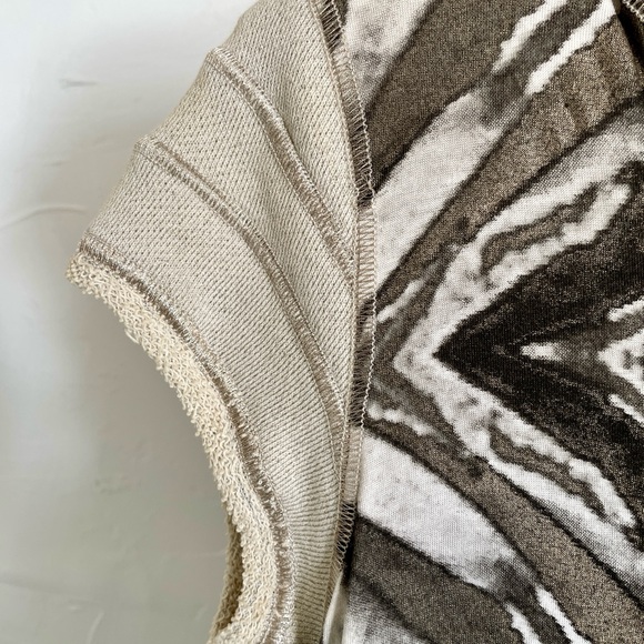 BEATE HEYMANN European STREET COUTURE Matte Metallic MINI DRESS Size 8 - Picture 3 of 11